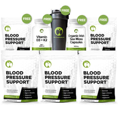 Blood Pressure Support - Buy 3 Get 2 Free (Plus Free Gifts)