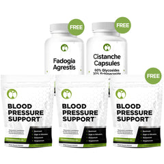 Blood Pressure Support - Buy 2 Get 1 Free (Plus Free Gifts)