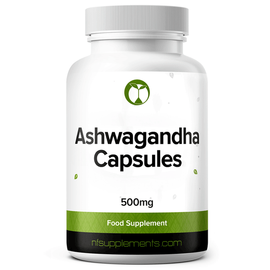 Ashwagandha Capsules - Reduce Stress & Anxiety