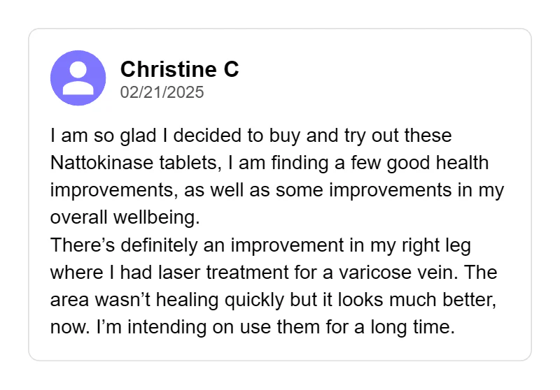 Christine's review