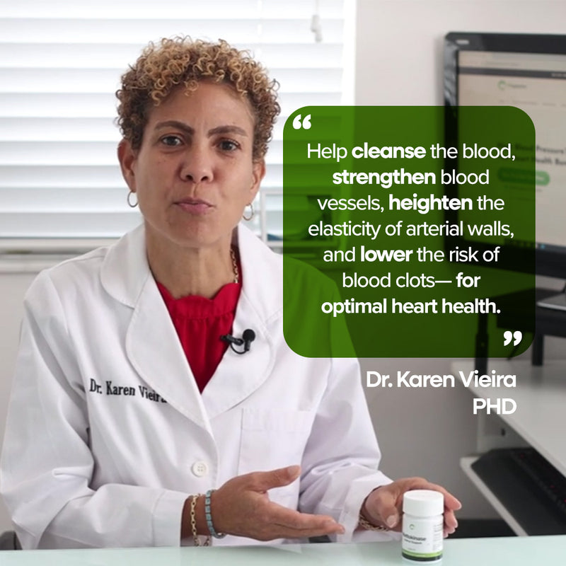Dr. Karen Vieira, PhD recommending nattokinase
