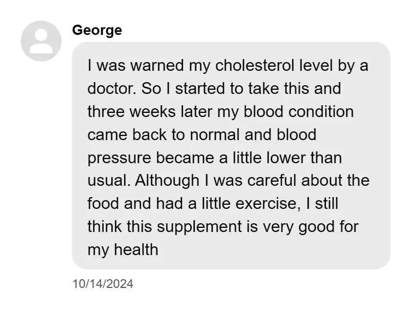 George's review