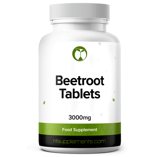 Beetroot Tablets 3000mg - Lower Blood Pressure & Improve Blood Flow