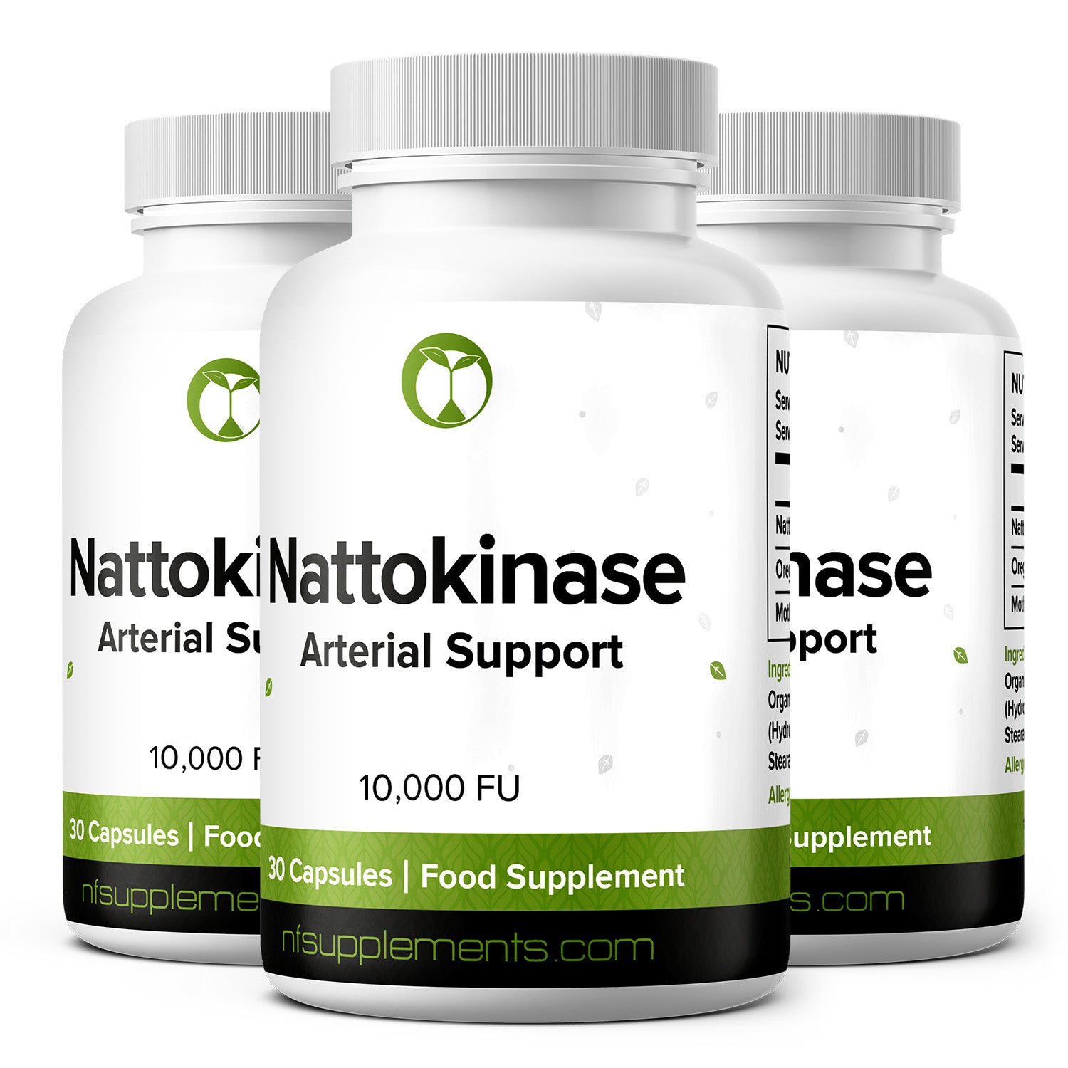Nattokinase 3 bottles
