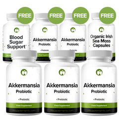 Akkermansia Capsules - Buy 3 Get 2 Free (Plus Free Gifts)