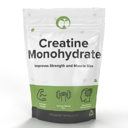 Creatine Monohydrate Powder - Draw Water Into Muscles For Increased Size & Strength